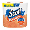 Scott ComfortPlus Toilet Paper, 12 Triple Rolls, 231 Sheets per Roll, Septic-Safe, 1-Ply Toilet Tissue