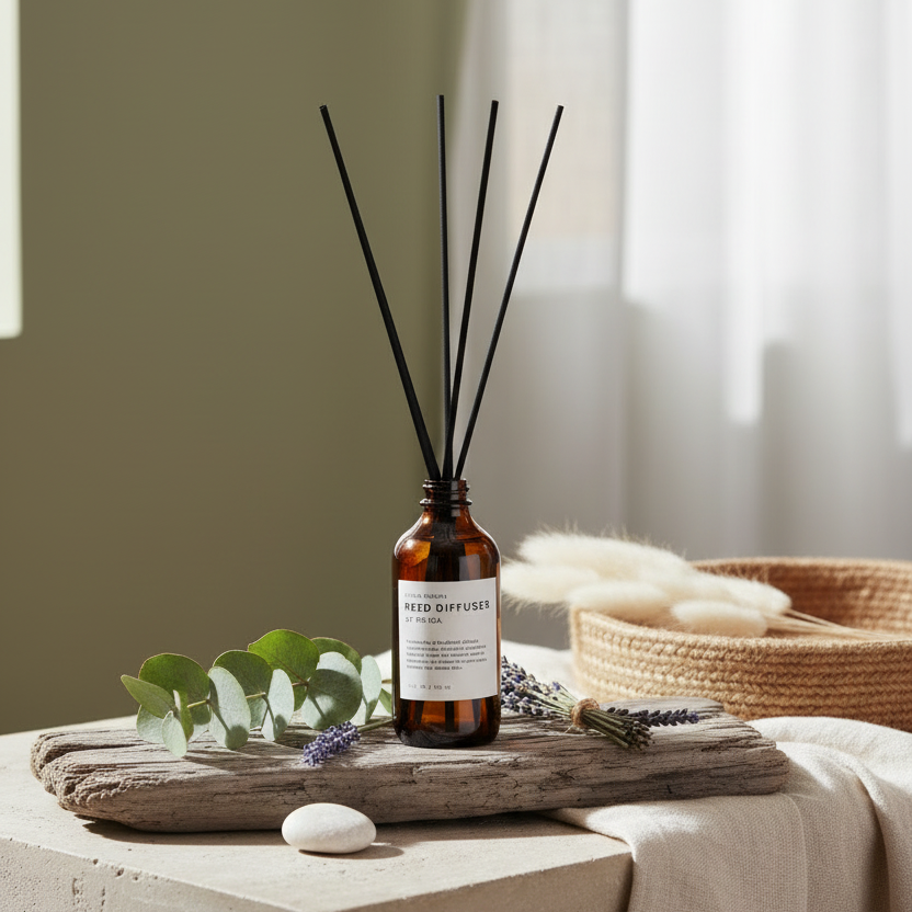 Of The Sea - Reed Diffuser (Eucalyptus + Lavender + Peppermint)