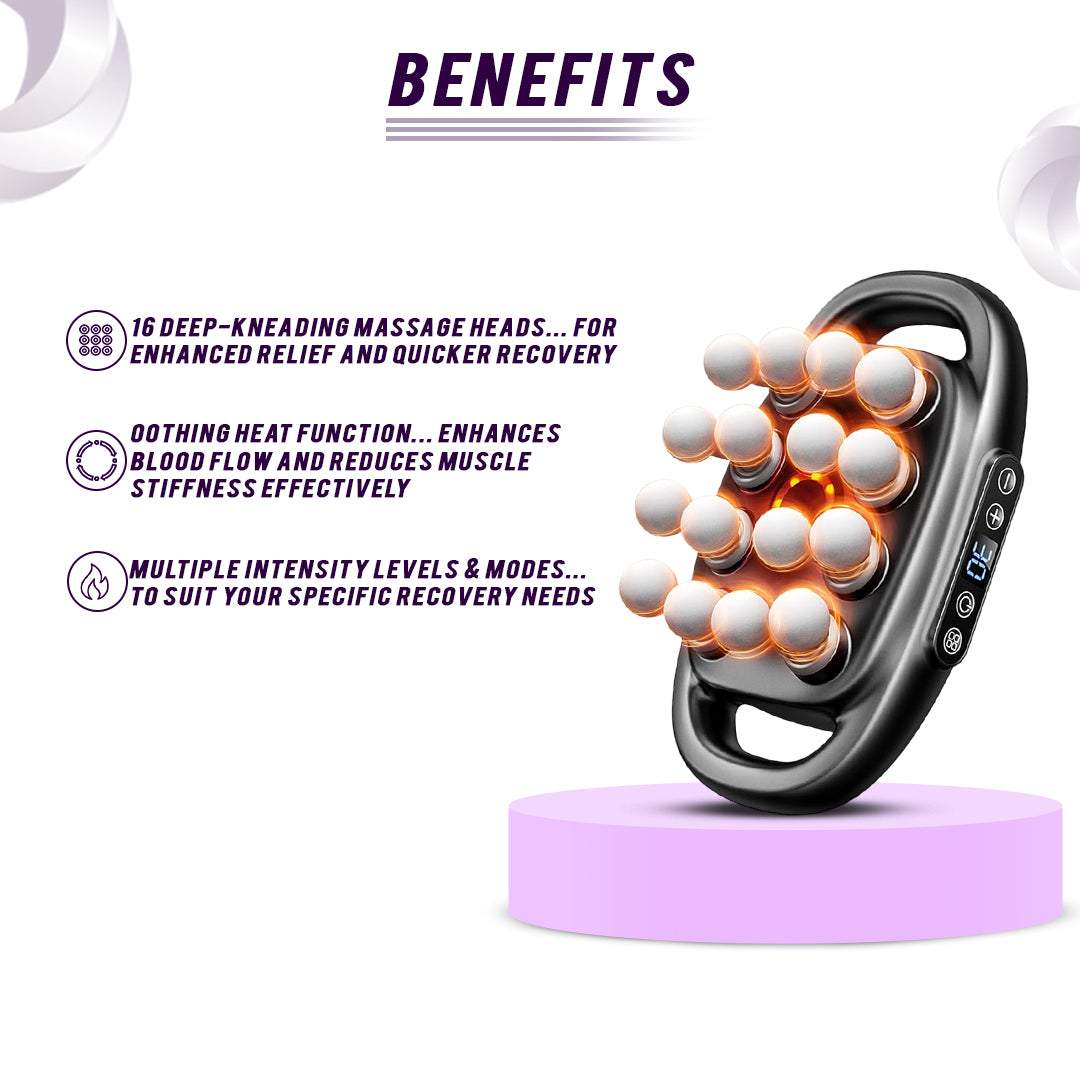 Multi-Head Massage Gun